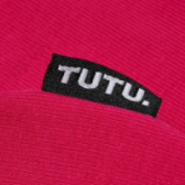 Ροζ βαμβακερό κασκόλ, για κορίτσι TUTU 100282 2