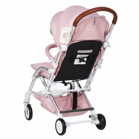 Καρότσι μωρού  της Zizito, ελβετικής κατασκευής και σχεδιασμού, σε ροζ χρώμα ZIZITO 100508 4