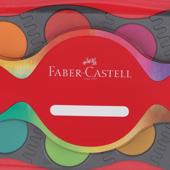 Υδατοχρώματα σε 12 διαφορετικά χρώματα CONNECTOR Faber Castell 101045 3