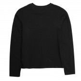 Μπλούζα σε μαύρο χρώμα με τύπωμα για κορίτσι FRACOMINA 10112 2