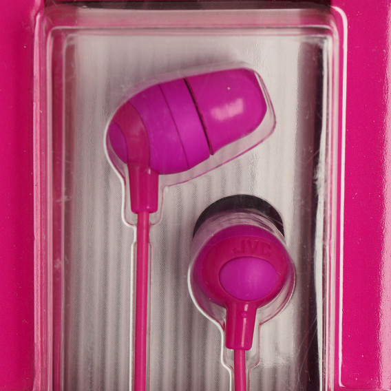 Στερεοφωνικό ακουστικό ροζ χρώματος ha-fr37-p JVC 101152 2