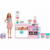 Σετ ζαχαροπλαστικής Barbie για κορίτσια  101716 2