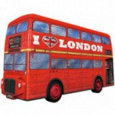Παζλ 3D λεωφορείο Λονδίνου Ravensburger 102126 2
