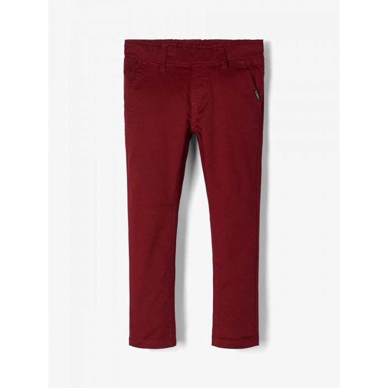 Κόκκινο παντελόνι με κρυφή τσέπη, για αγόρι  102556