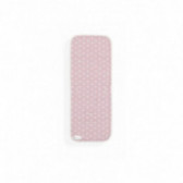 Κάλυμμα για καρότσι σε ροζ χρώμα με κεντημένα ροζ αστέρια Inter Baby 102688 