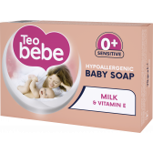 Σαπούνι γάλακτος & βιταμίνης Ε, κουτί, 75 g. Teo Bebe 10278 