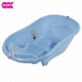 Μπλε ανατομική μπανιέρα Onda με εργονομικό σχεδιασμό OK Baby 103099 