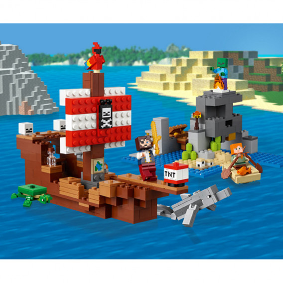 LEGO Minecraft Pirate Ship Adventure 386 Lego 103260 5