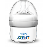 60 ml μπουκάλι πολυπροπυλενίου με πιπίλα 1 οπής για παιδιά 0+ μηνών Philips AVENT 10333 