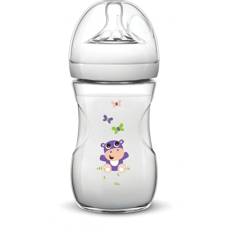 260 ml μπουκάλι σειράς πολυπροπυλενίου Natural με 2 οπές για μωρά 1+ μηνών  10339