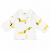 Βαμβακερό μπουφάν για μωρά σε λευκό Pinokio 103520 