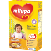 Κουάκερ γάλακτος με μπισκότα, 6-8 μήνες, κουτί 250 g. Milupa 10444 