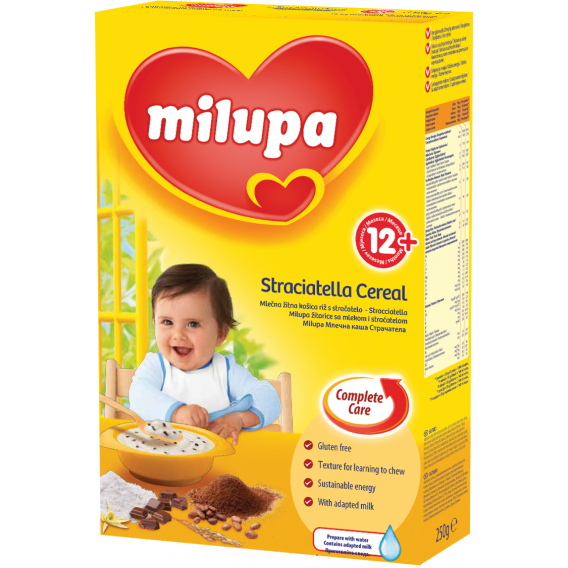 Χυλός γάλακτος, 12-17 μήνες, κουτί 250 g. Milupa 10445 