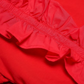Παιδικο φόρεμά κοντομάνικο σε κόκκινο χρώμα The Tiny Universe 105108 5
