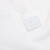 Παιδικο φόρεμα με κοντό μανίκι σε λευκό χρώμα The Tiny Universe 105122 4