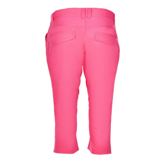 Βαμβακερό παντελόνι κάπρι μητρότητας, ροζ EMOI 106954 2