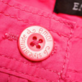 Βαμβακερό παντελόνι κάπρι μητρότητας, ροζ EMOI 106956 4