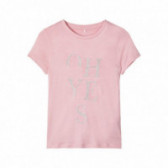 Μπλούζα με κεντήματα, ροζ για κορίτσια Name it 107546 