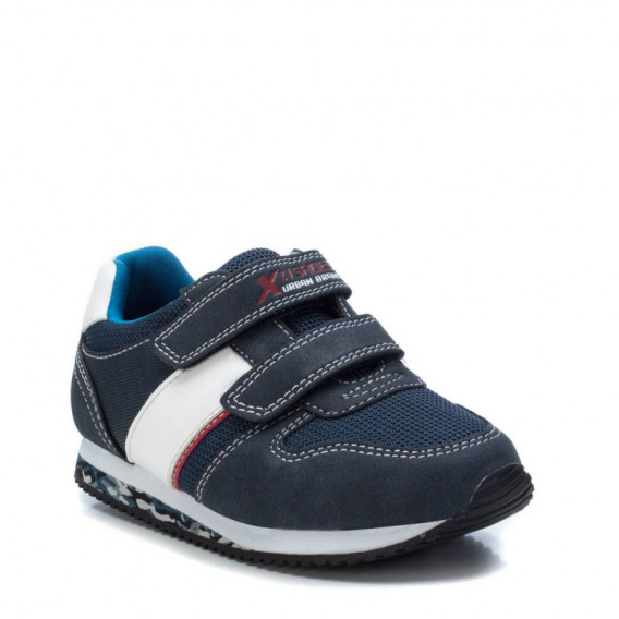 Sneakers σκούρoυ μπλε χρώματος, με λουράκι velcro, για αγόρι XTI 107848 3