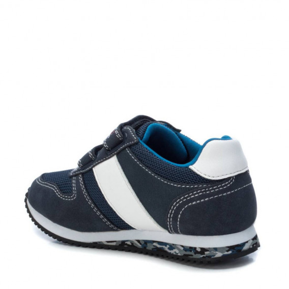 Sneakers σκούρoυ μπλε χρώματος, με λουράκι velcro, για αγόρι XTI 107849 4