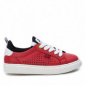 Κόκκινα sneakers, με λευκά κορδόνια XTI 107871 2