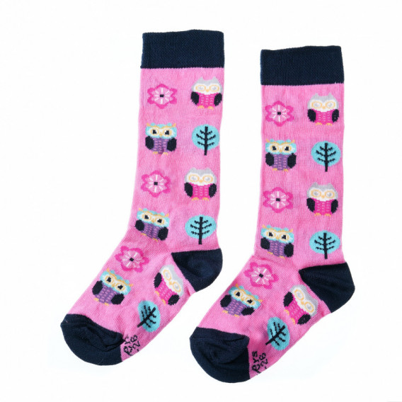 Ροζ κάλτσες τριών τετάρτων, για κορίτσι Ewers 107982 