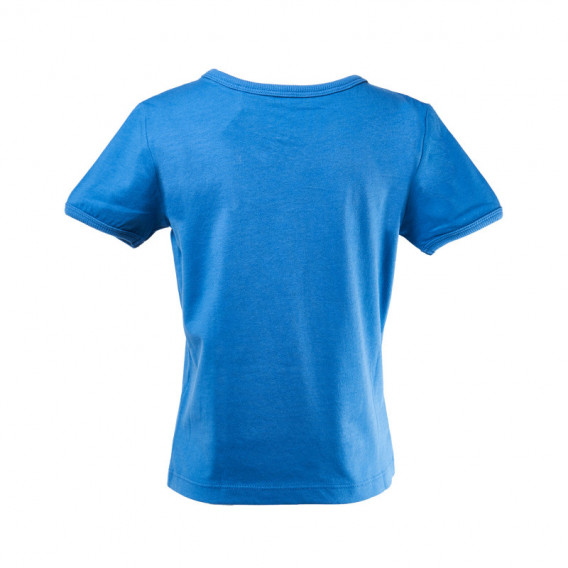 Μπλουζάκι βαμβακερό μπλε για ένα αγόρι EAT ANTS 108053 2