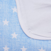 Κουβέρτα αγκαλιάς μπλε για αγόρι Inter Baby 109378 5