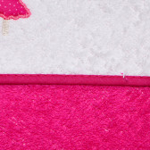 Βρεφική μπουρνουζοπετσέτα, I Love You Ratoncito, σε ροζ χρώμα, για κορίτσι Inter Baby 109536 6