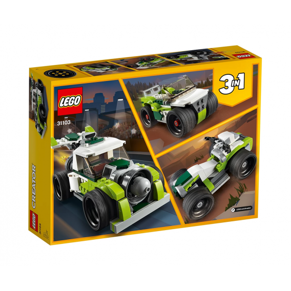 Lego Creataor, Rocket Truck, 198 τεμάχια Lego 109962 2