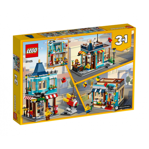 Lego Creaator, Toy City Store, 554 τεμάχια Lego 109974 2