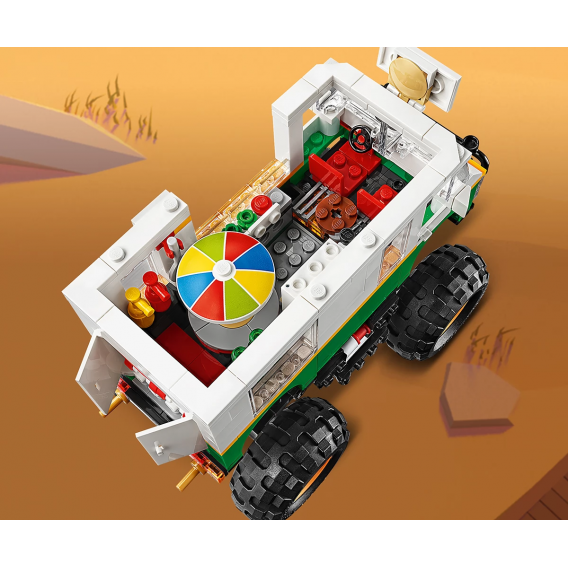 Lego Creator, Monster Truck Hamburger Stand, 499 τεμάχια Lego 109989 8