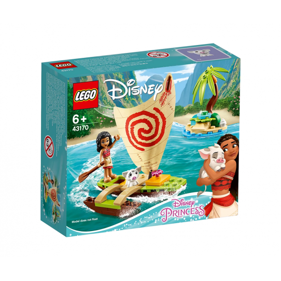 Lego Set, Ocean Adventure of Vaiana, 46 κομμάτια Lego 110019 