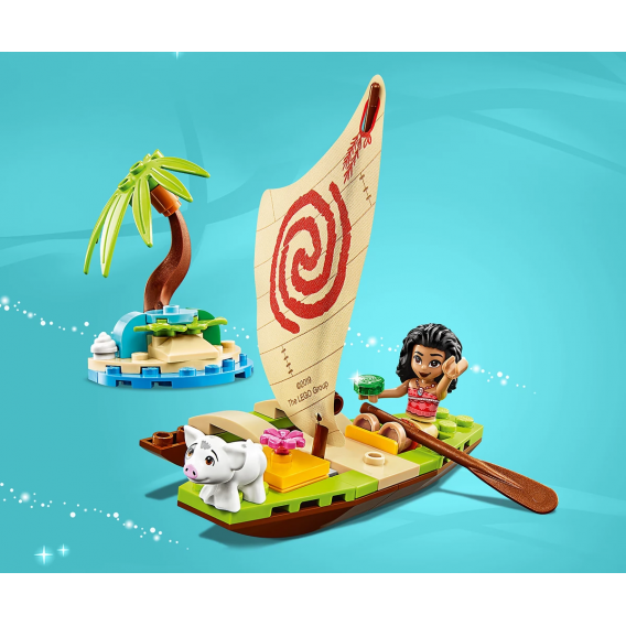 Lego Set, Ocean Adventure of Vaiana, 46 κομμάτια Lego 110023 5