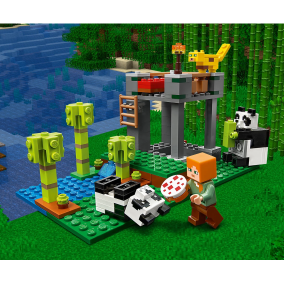 Lego Set, Panda Nursery, 204 τεμάχια Lego 110185 4