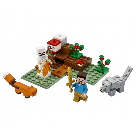 Lego Set, Taiga Adventure, 74 κομμάτια Lego 110193 3