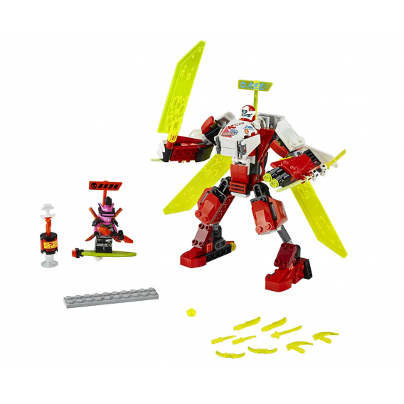 Lego Set, Kais Flying Robot, 217 κομμάτια Lego 110220 3
