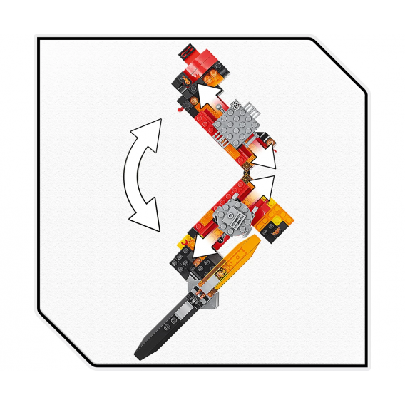 Lego Set, Duel στο Mustafar, 208 κομμάτια Lego 110280 10