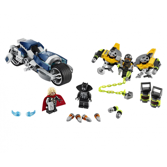 Lego Set, Avengers Motorcycle Assault, 226 τεμάχια Lego 110318 3