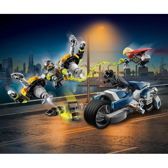 Lego Set, Avengers Motorcycle Assault, 226 τεμάχια Lego 110320 5