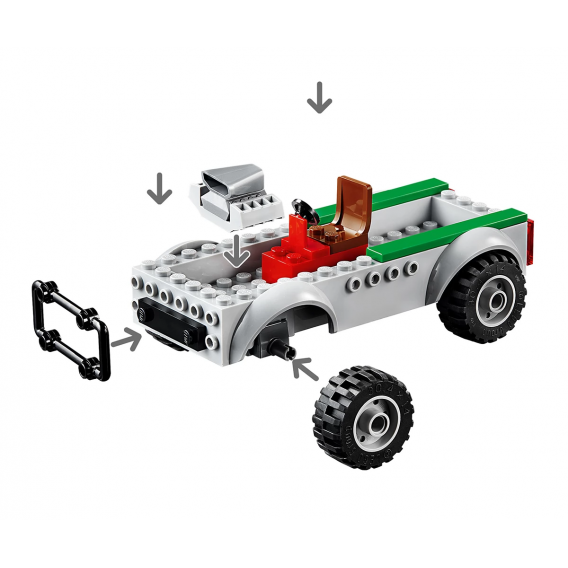 Σετ Lego, ληστεία φορτηγών γύπων, 93 τεμάχια Lego 110334 7