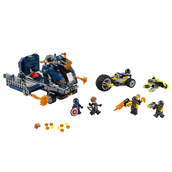 Lego Set, Avengers Motorcycle Assault, 447 τεμάχια Lego 110340 3