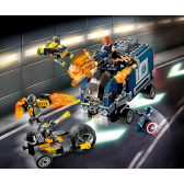 Lego Set, Avengers Motorcycle Assault, 447 τεμάχια Lego 110341 4