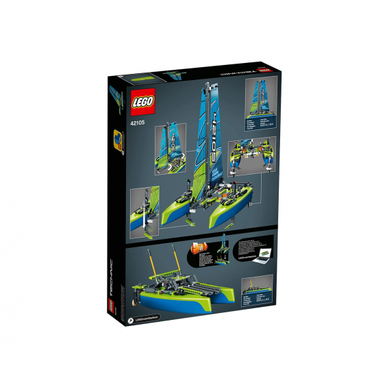 Lego Set, Καταμαράν Σχεδιαστής, 404 κομμάτια Lego 110419 2