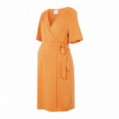 Φόρεμα μητρότητας και θηλασμού, πορτοκαλί Mamalicious 110571 