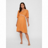 Ethereal μητρότητα φόρεμα, πορτοκαλί Mamalicious 110585 2