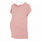 Μακρυμάνικη μπλούζα για έγκυες γυναίκες και θηλάζουσες μητέρες, ροζ Mamalicious 110593 