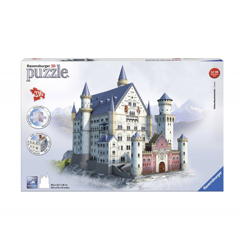 3D παζλ του κάστρου Neuschwanstein  11062