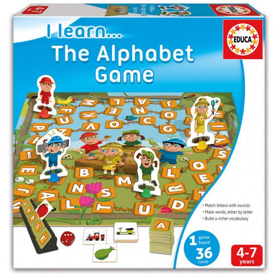 Ένα εκπαιδευτικό παιχνίδι λέξεων στα Αγγλικά για παιδιά άνω των 4 ετών Educa 11113 