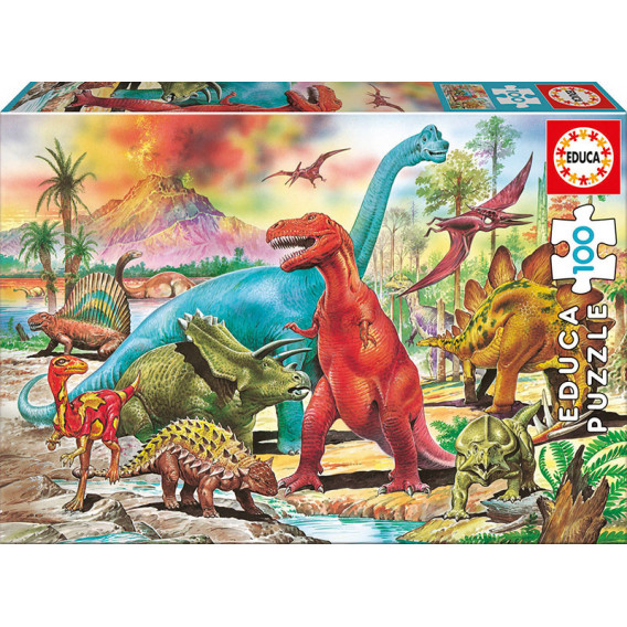 Παζλ δεινοσαύρων 2D για παιδιά Educa 11150 